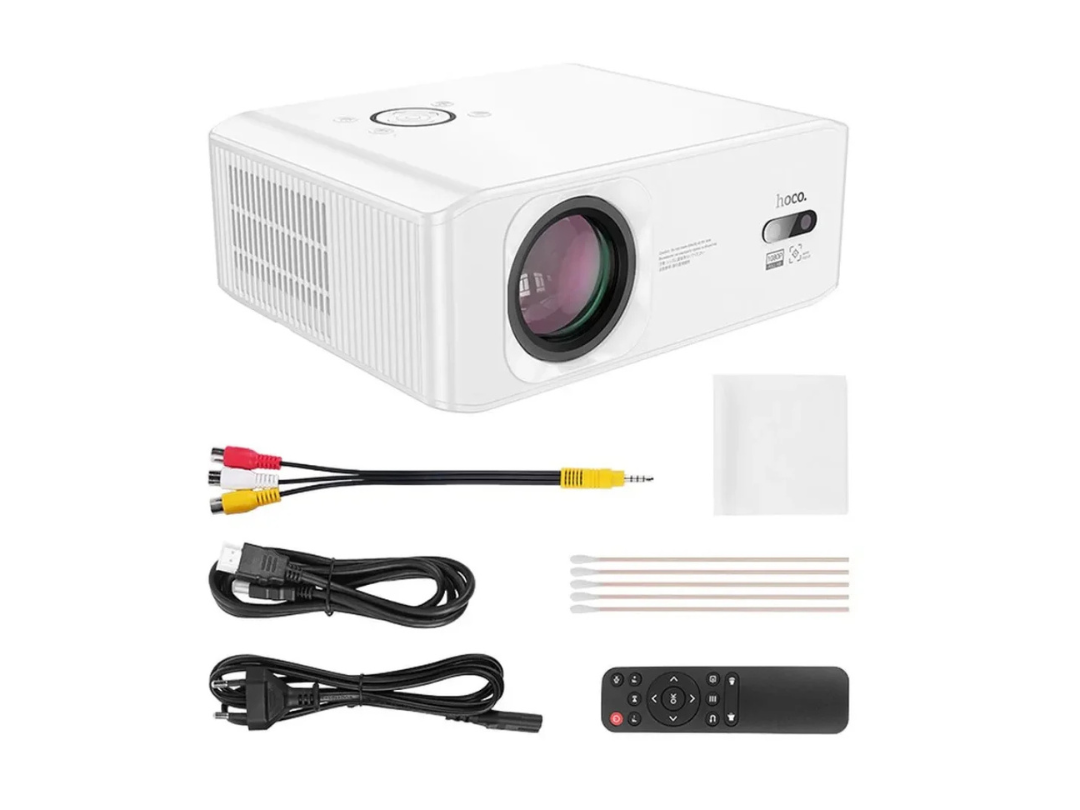 Hoco DT3 Projector with Android, Wi-Fi, Bluetooth, 1080P Full HD Hoco DT3 Projector with Android, Wi-Fi, Bluetooth, 1080P Full HD